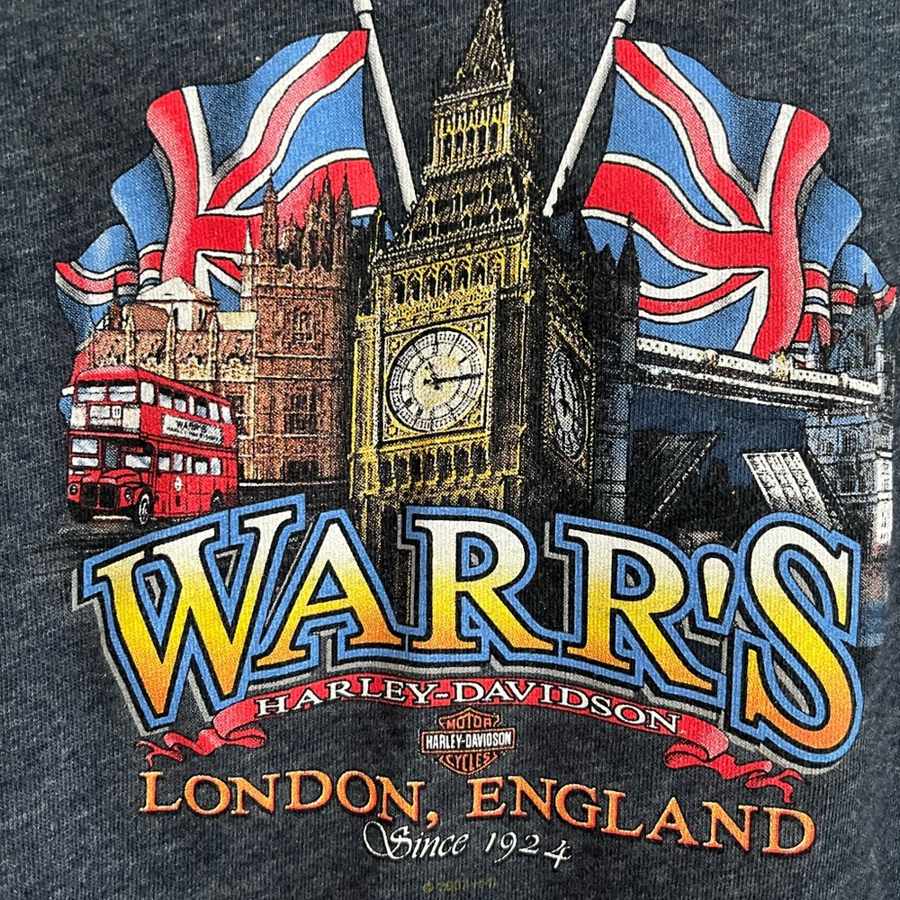 London Harley Davidson Women's T-shirt XL